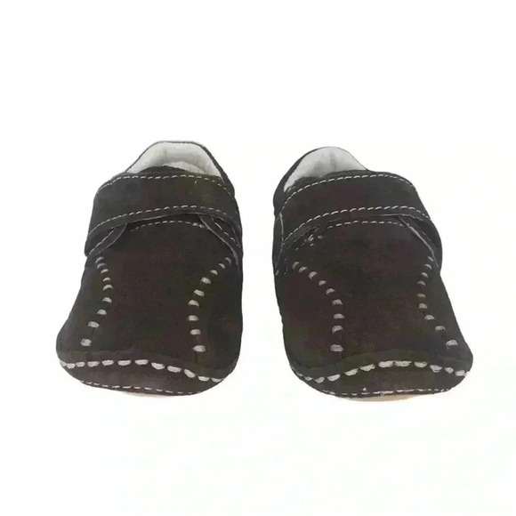 Rileyroos Jakester Baby Shoes Saddle Brown 3–6M Suede Walkers NWT Soft Sole - Picture 6 of 12